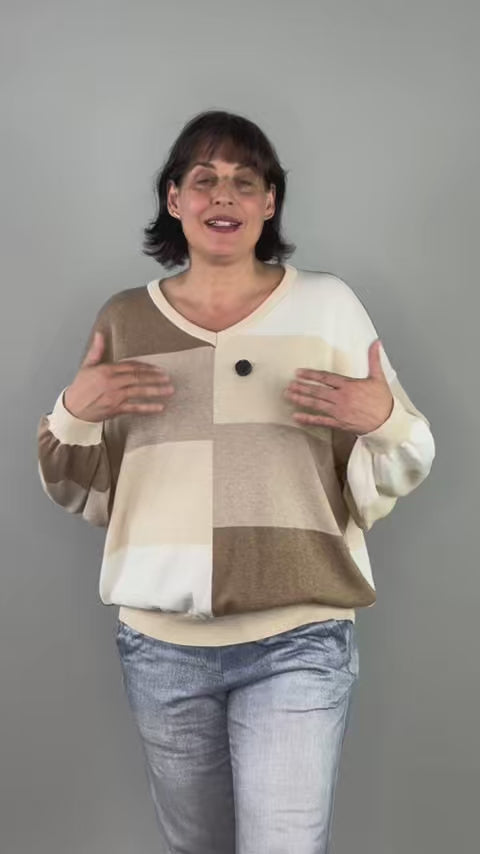 Uhligs 24/7 - in beige - der Pullover aus 100% organic cotton