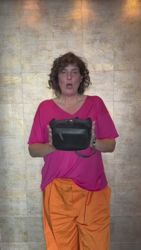 die Umschnallbare - die Tasche, die sich dir anpasst